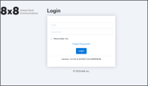 Configuration Manager login page