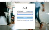Configuration Manager login screen