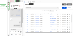 Handleblended interactions in 8x8 Agent Workspace