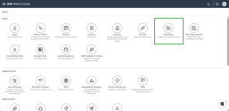 Highlights the Recordings app in Admin Console