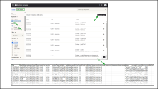 Click Generate report to export Contact Center audit events filtered by region and operation to a spreadsheet in 8x8 Admin Console 