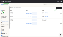Click Generate report to export filtered Platform audit events to a spreadsheet with full event detail columns in 8x8 Admin Console 