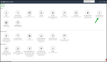 Admin Console - Select Transcription Policy on the Home page