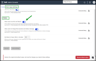 Toggle control for the "Allow user to set Do Not Disturb" option within Work Apps Settings