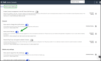 Work Apps Settings - Allow users to leverage AI functionalities in chat conversations