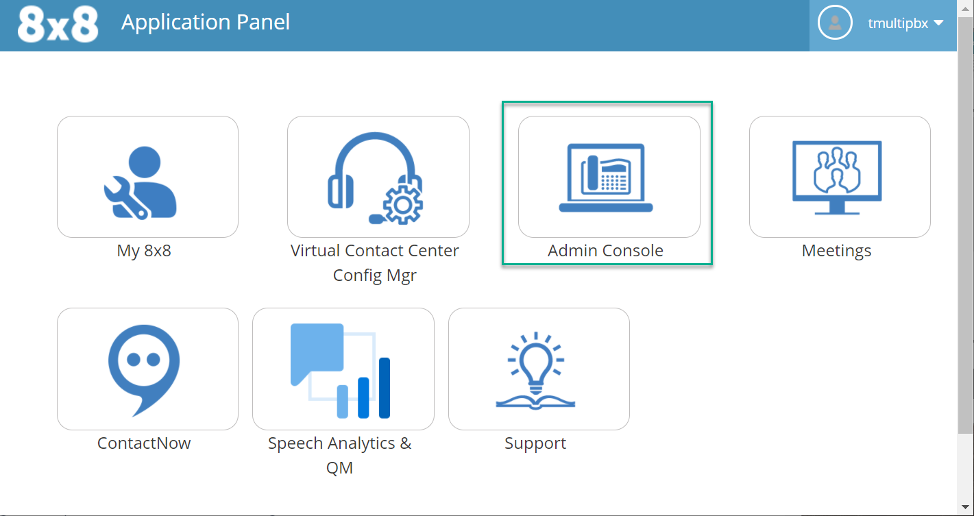 8x8 Admin Console—Manage Call Recording