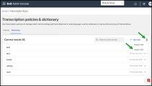 Custom Dictionary - Import terms from a CSV file