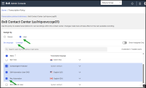 Transcription Policies - Unassign the transcription language assignment from multiple users or queues in a contact center simultaneously