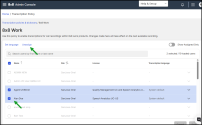 Transcription Policies - Unassign the transcription language assignment from multiple 8x8 Work users simultaneously